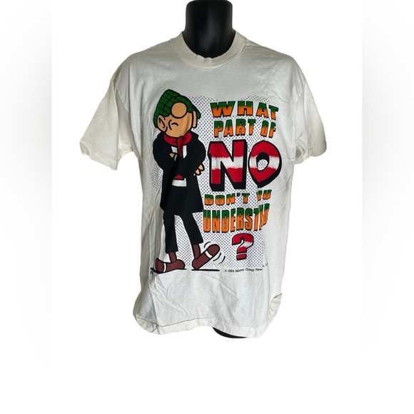 Vintage Andy Capp t shirt MFG By Freeze 1995 Mirror Group single stitch XL Rare - Picture 1 of 14